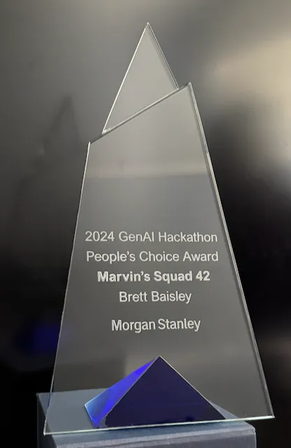 The 2024 Gen AI People's Choice Trophy